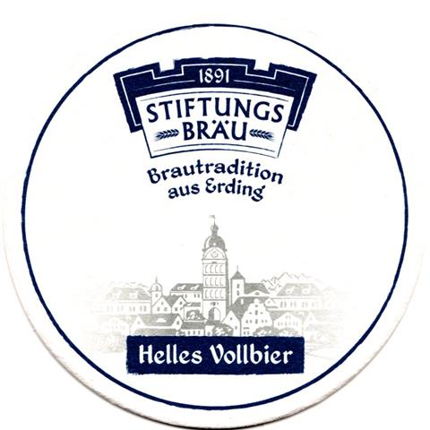 erding ed-by stiftungs rund 1a (215-helles vollbier-graublau)